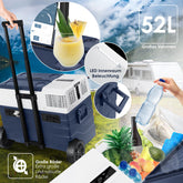Compressor Koelbox elektrisch - Coolbox - Frigobox - 52L - Blauw